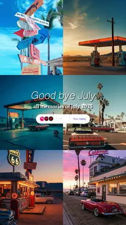 Good bye July