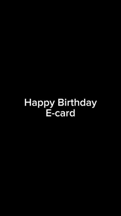 Happy birthday temp