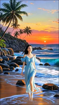 Seaside scenery 