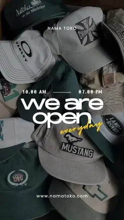 we are open