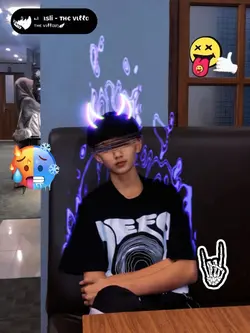 efek  tanduk x api