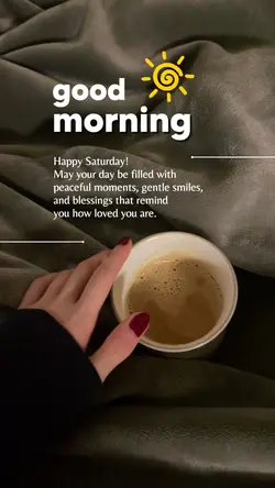 Happy Saturday 😊