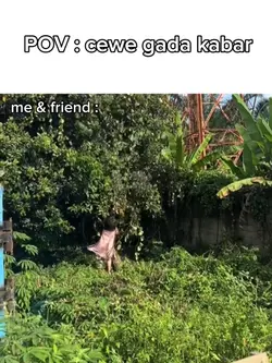 pov cewe gada kabar