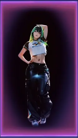 90s dance vibe