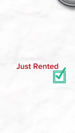 Just rented