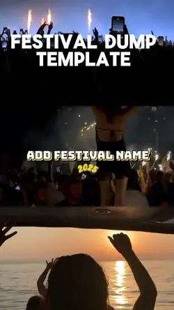 Festival dump 😍🥰