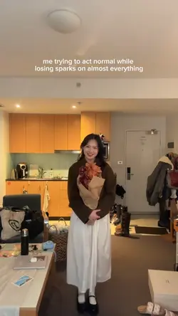 trying act normal
