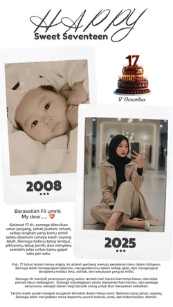 Happy 17 Tahun