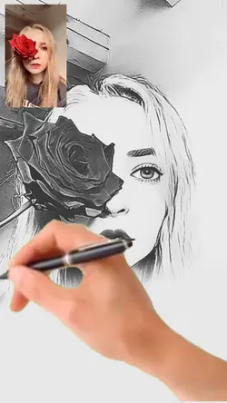 Peinture d’une photo