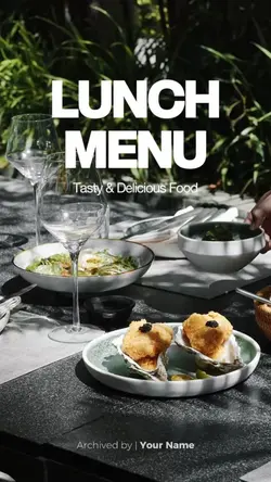 Lunch Menu