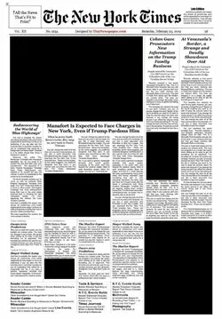 newspaper frame