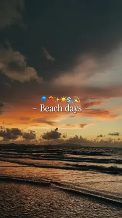 Beach days