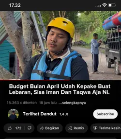 budget udah kepake