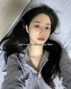 selfie without filte