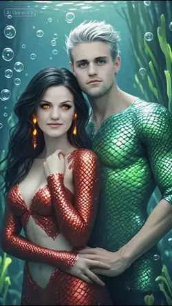 Mermaid Couple 