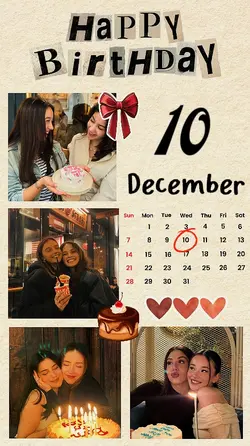 HBD 10 DECEMBER 