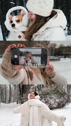 winter camera roll
