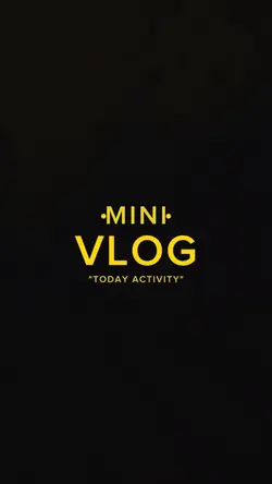 MINI VLOG