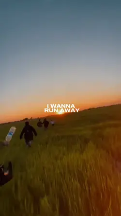 i wanna run away 🌸🍃