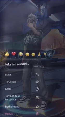 teks isi sendiri