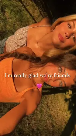 Glad we’re friends 