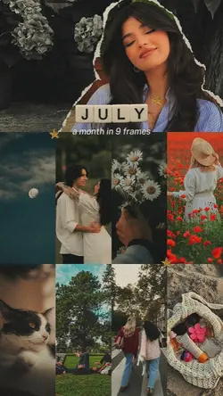 July in 9 frames