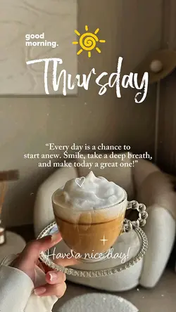 Thursday Morning 🤍