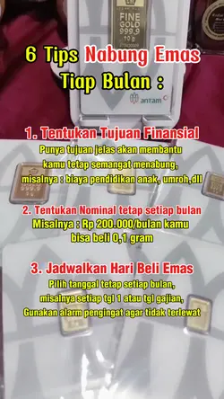 6 langkah nabung 