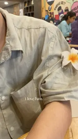 i love him.