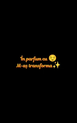 În parfum m-aș tra..