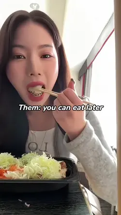 Me if I don't eat