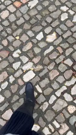 Take a walk with me