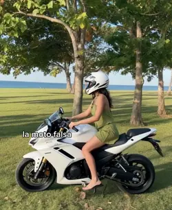 La moto falsa 