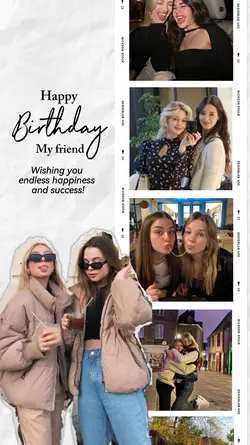 birthday frame 