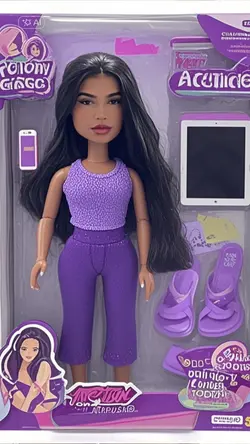 boneca colecionável 
