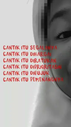 Cantik itu segalanya