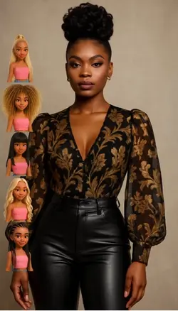 AI FILTER HAIRSTYLE 