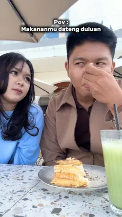 Makanmu dateng dluan