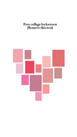 Collage heart