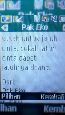 susah jatuh cinta