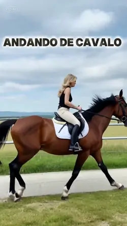 Andando de cavalo 