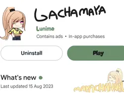 new gacha maya mod