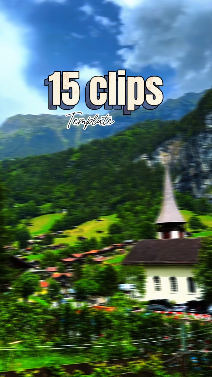 capcut template cover
