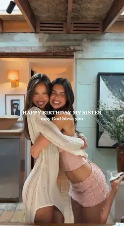 birthday my sister
