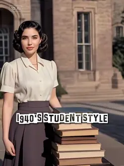 1940's student style