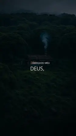 obrigado deus 