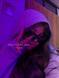 She mines like that