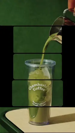 making a drink