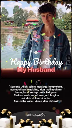 Birthday my husband 