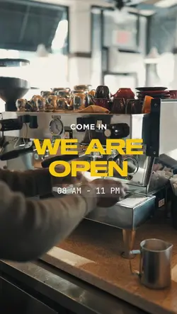 We Are Open